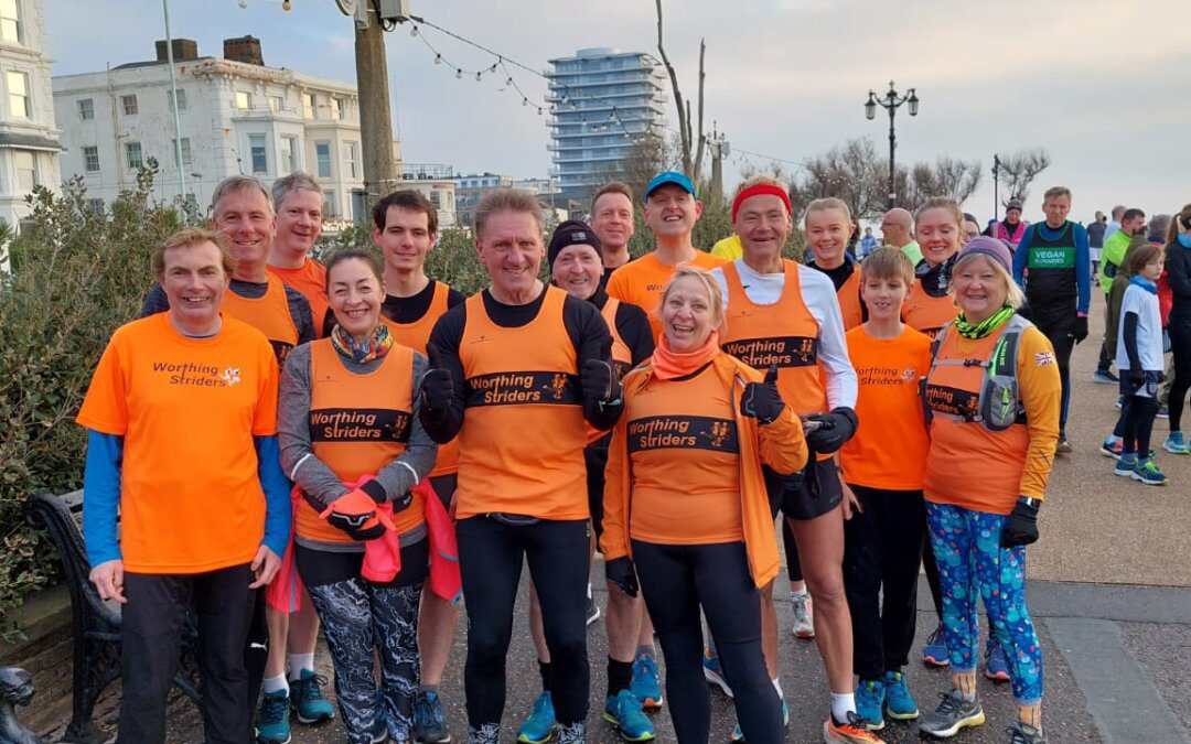Striders at Worthing Parkrun