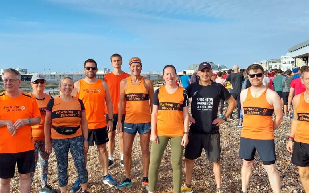 Striders at Worthing Parkrun