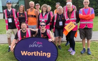 Worthing Striders Take Over Volunteering at Worthing parkrun